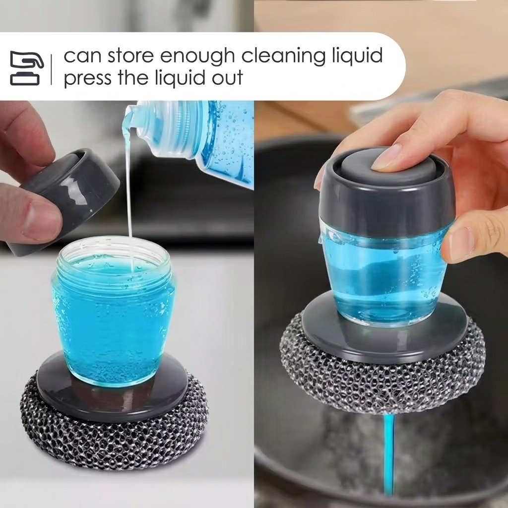 Soap Dispensing Brush