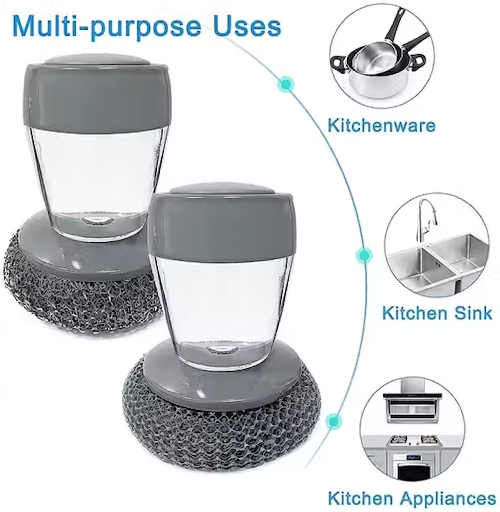 Soap Dispensing Brush