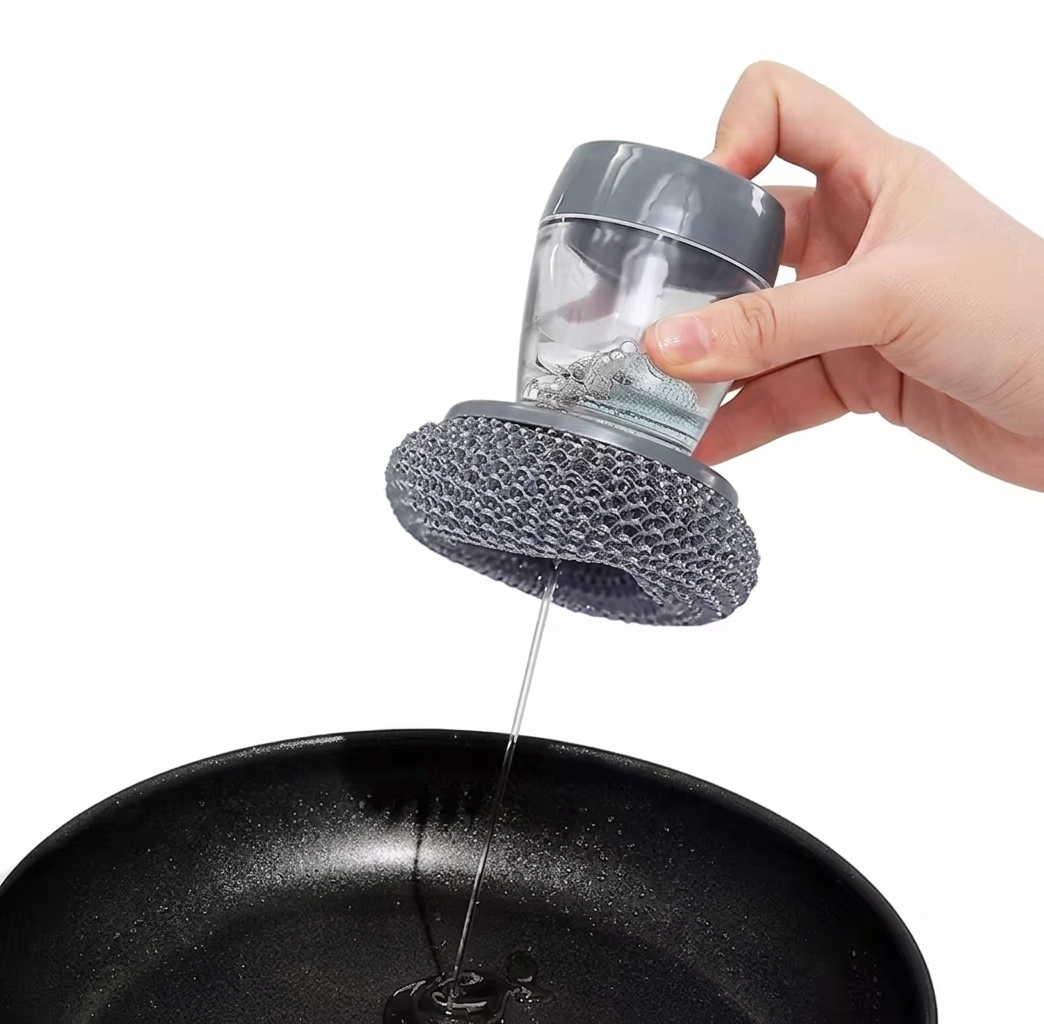 Soap Dispensing Brush